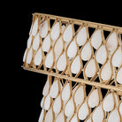 Fredrick Ramond FR41509PI Estie Alabaster Linéaire en Piastra Gold