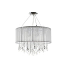 Éclairage Avenue - HF1500-WHT - Applique double LED - Beverly Dr. - Cordon en soie blanche