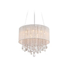 Éclairage Avenue - HF1500-WHT - Applique double LED - Beverly Dr. - Cordon en soie blanche