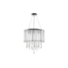 Avenue Lighting - HF1501-WHT - Applique double LED - Beverly Dr. - Cordon en soie blanche