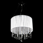 Avenue Lighting - HF1501-WHT - Applique double LED - Beverly Dr. - Cordon en soie blanche