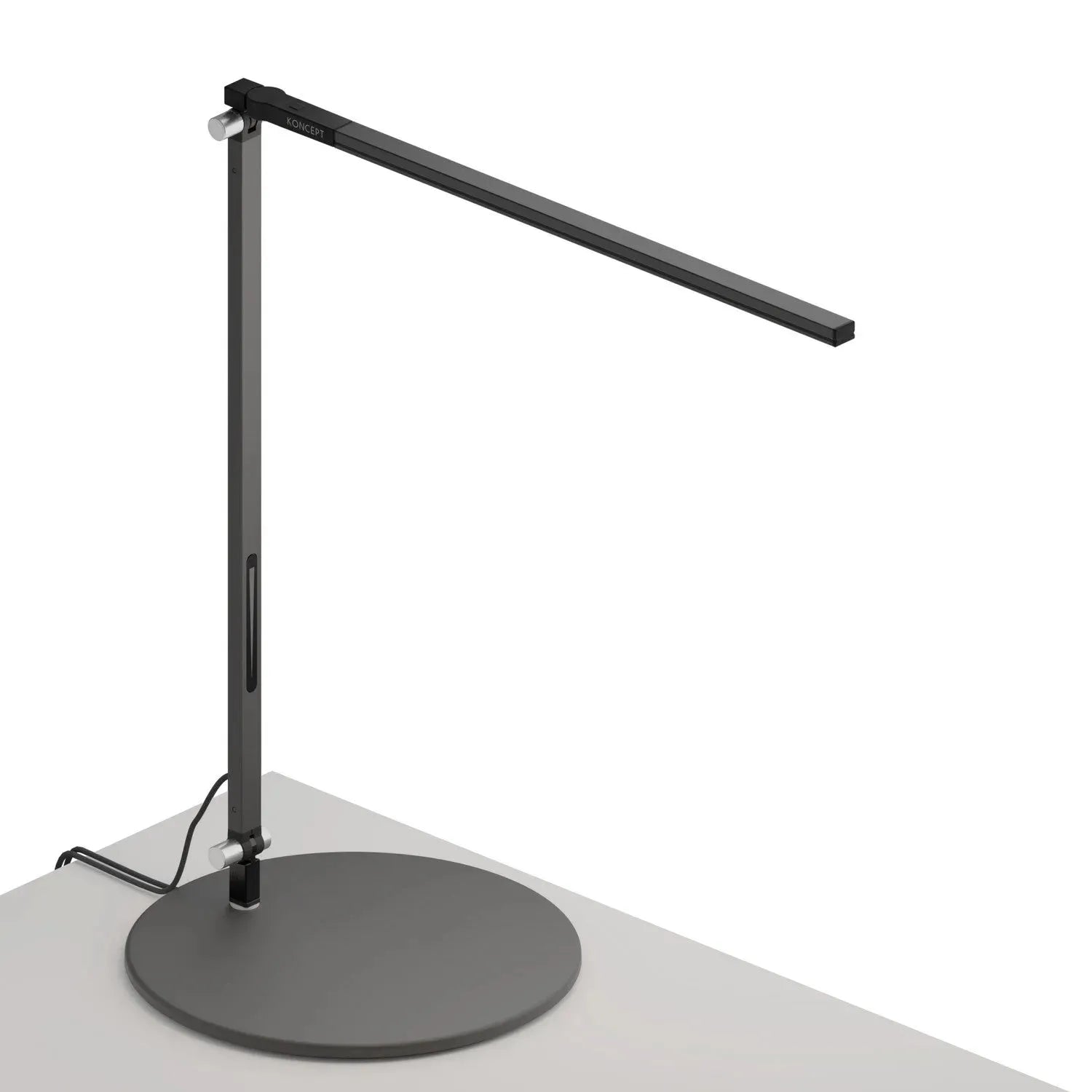 Koncept - Z-Bar Solo LED Desk Lamp - AR1000-CD-SIL-DSK | Montreal Lighting & Hardware