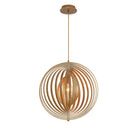 Eurofase 31873-017 Abruzzo Pendant in Wood