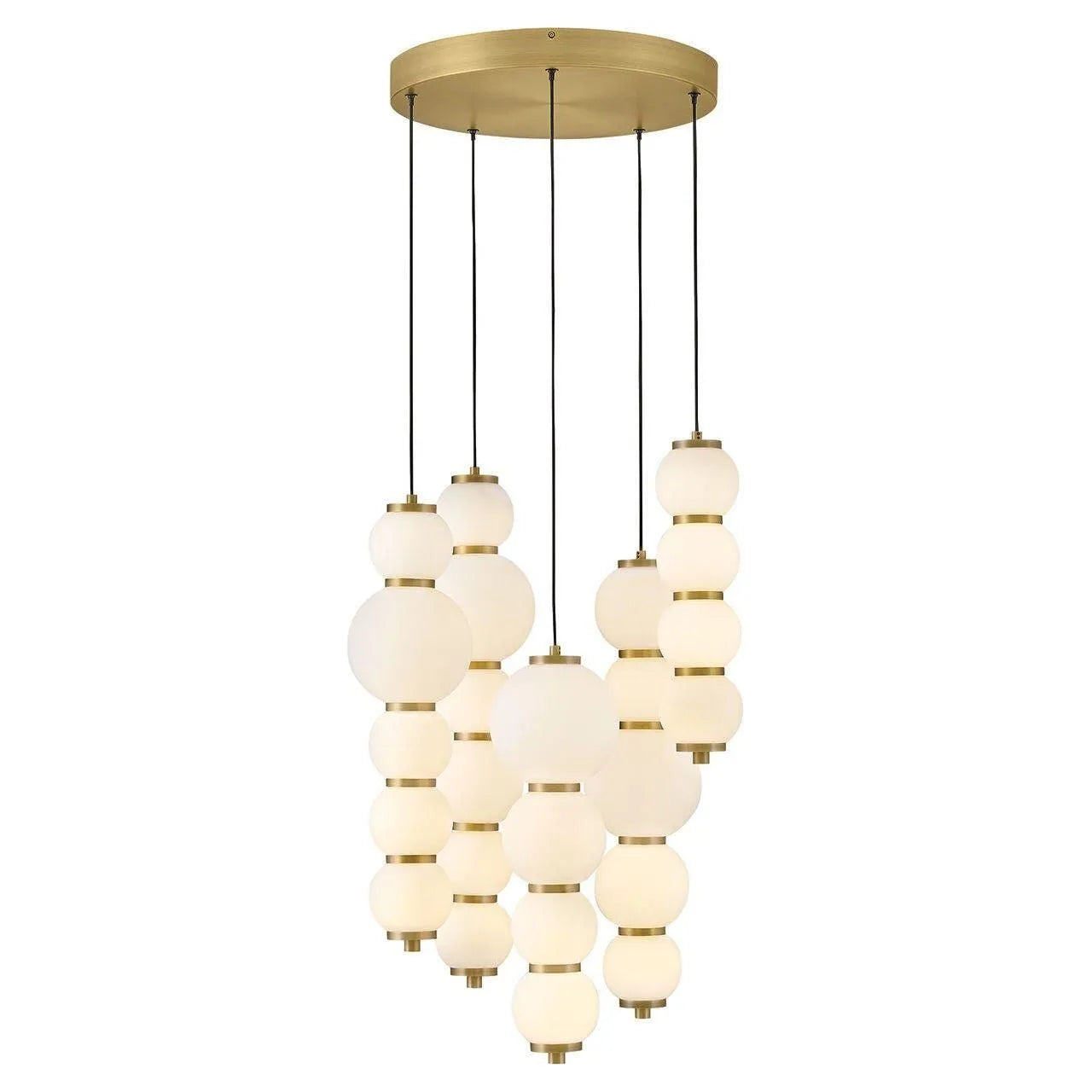 Hinkley Canada - 47395LCB - LED Chandelier - Trigo - Lacquered Brass