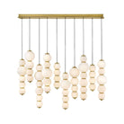 Hinkley Canada - 47396LCB - LED Linear Pendant - Trigo - Lacquered Brass