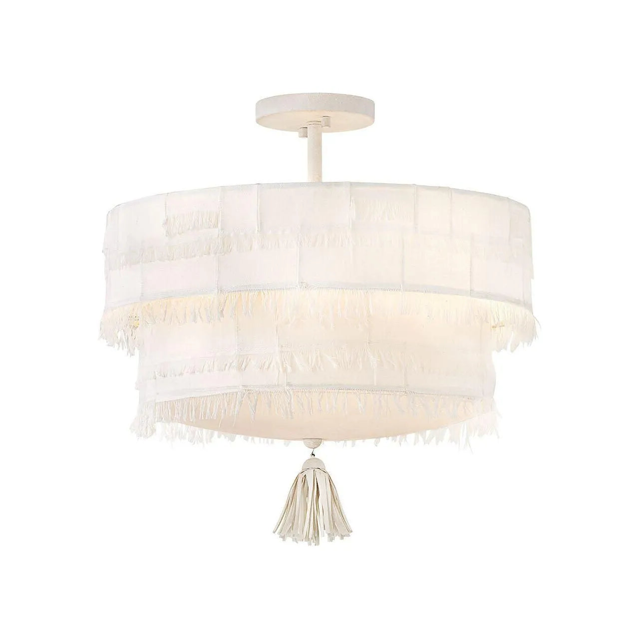 Hinkley Canada - 47421TXP - LED Semi-Flush Mount - Baya - Textured Plaster