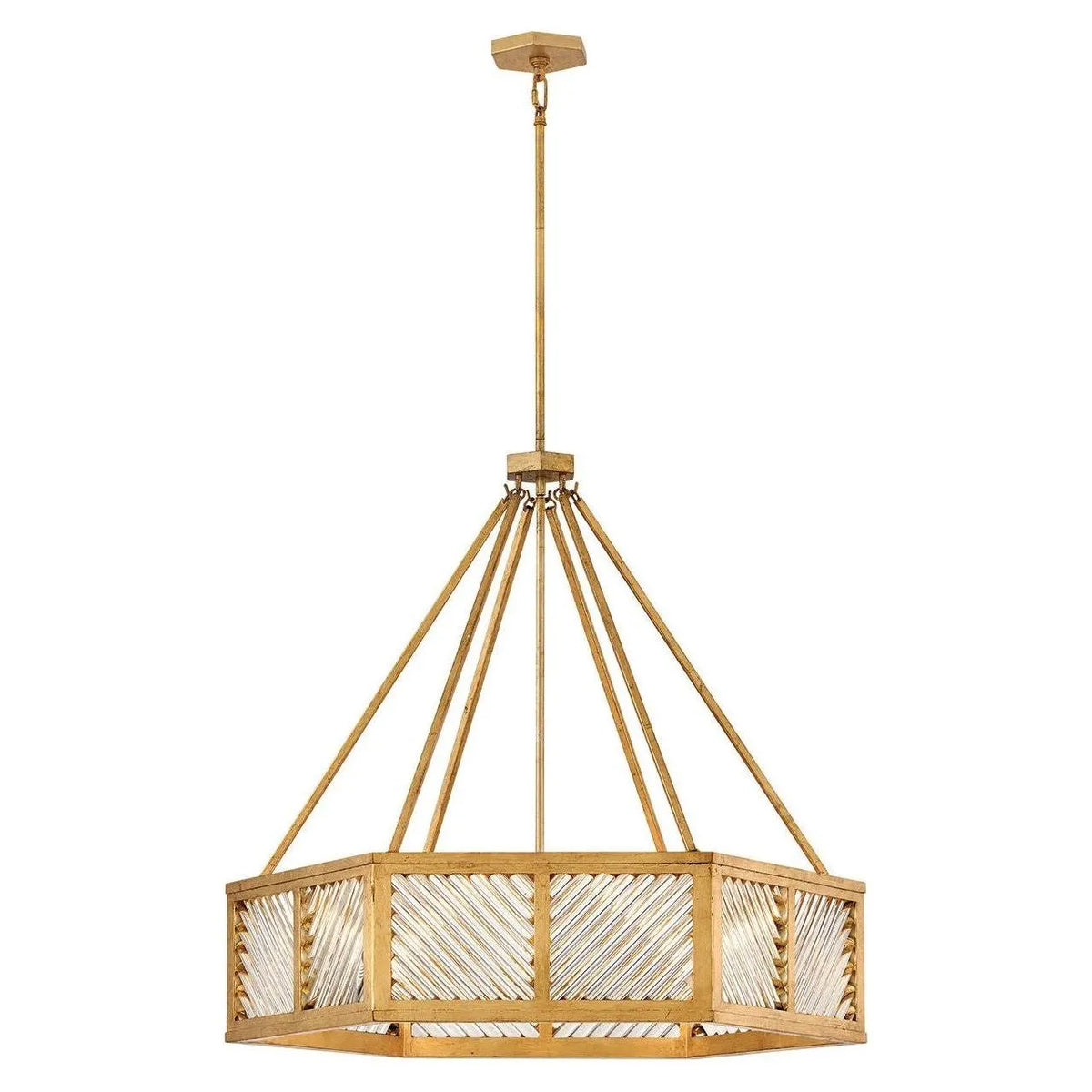 Hinkley Canada - 47466DA - LED Chandelier - Sura - Distressed Brass