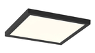 Eurofase 47522-022 Troy 5-CCT LED Square Flush Mount in Matte Black