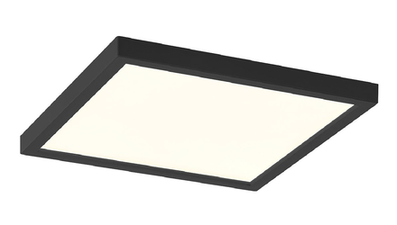 Eurofase 47522-022 Troy 5-CCT LED Square Flush Mount in Matte Black