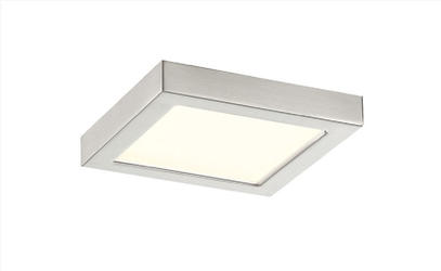Eurofase 47522-039 Troy 5-CCT LED Square Flush Mount in Matte Bronze