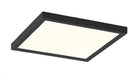 Eurofase 47524-026 Troy 5-CCT LED Square Flush Mount in Matte Black