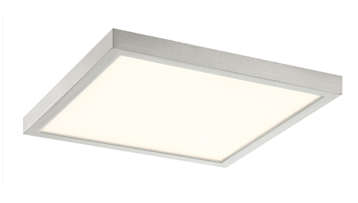 Eurofase 47525-030 Troy 5-CCT LED Square Flush Mount in Matte Bronze