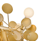 Lark 84406DA Lolli Chandelier in Distressed Brass