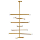 Lark 83199LCB Millie Multi Tier in Lacquered Brass