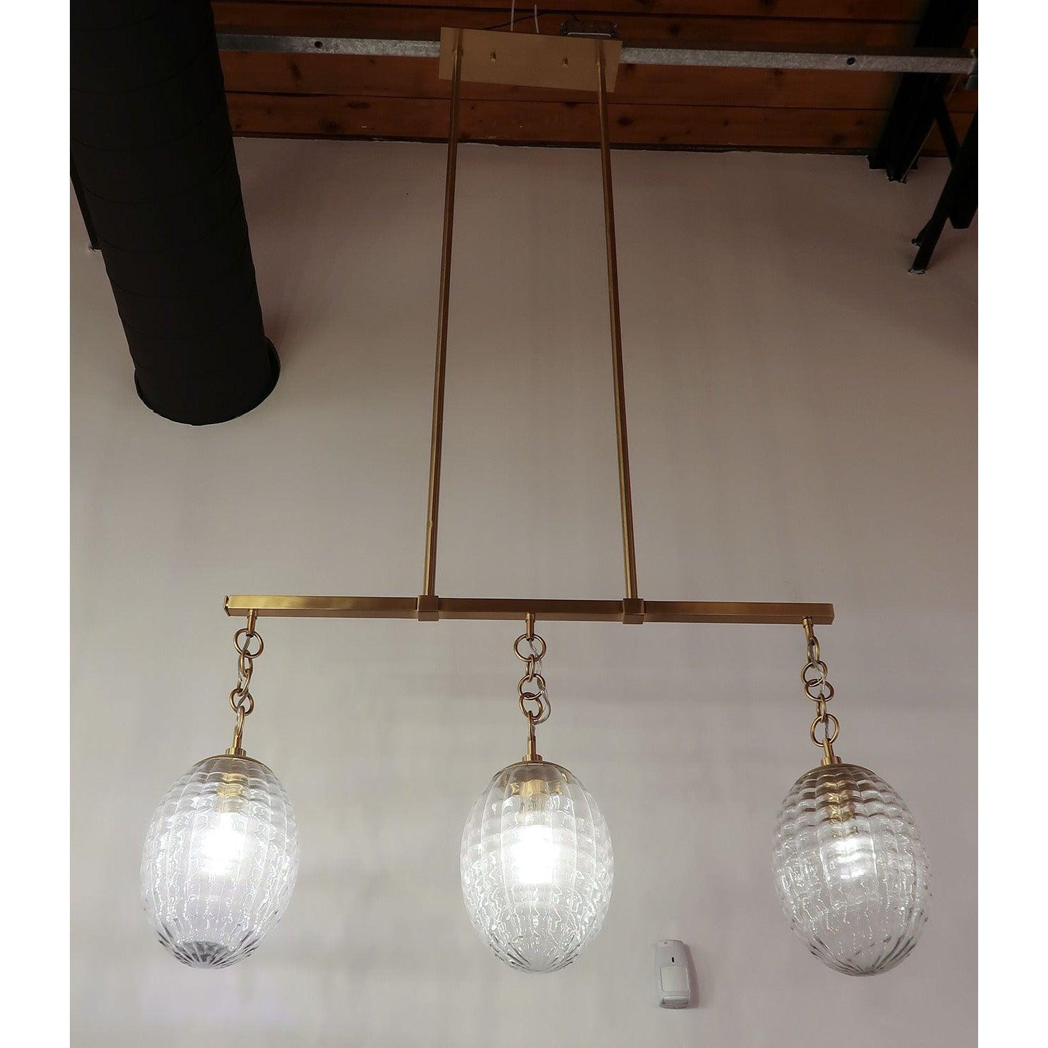 Montreal Lighting & Hardware - Venice Linear Pendant by Hudson Valley Lighting | OPEN BOX - 4940-AGB-OB | Montreal Lighting & Hardware