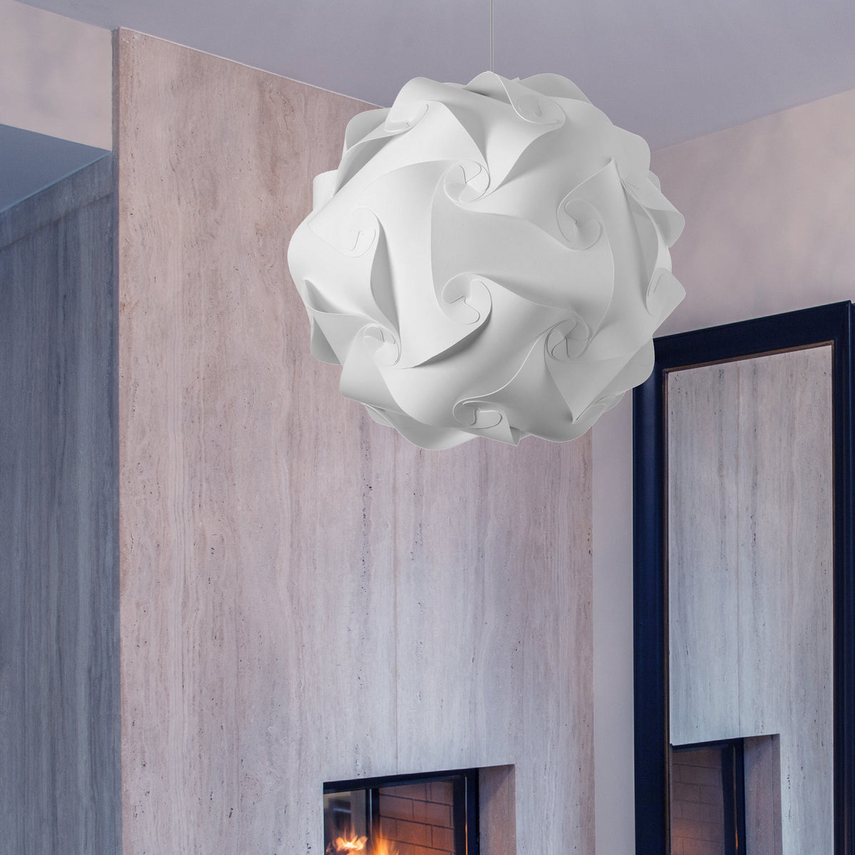 Dainolite Canada - DBL-L-790 - Three Light Pendant - Globus - White