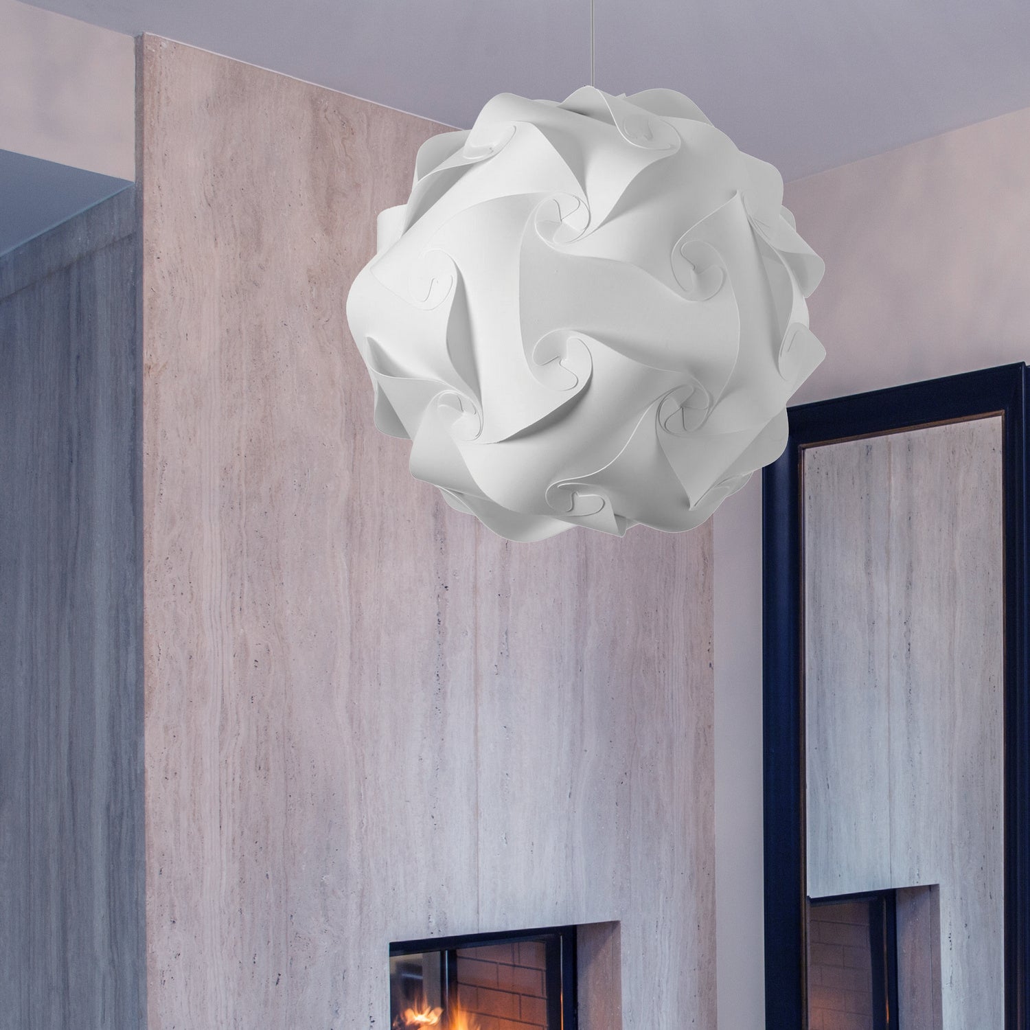 Dainolite Canada - DBL-L-790 - Three Light Pendant - Globus - White