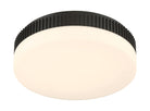 Eurofase 49914-026 Purgos LED Flush Mount in Matte Black