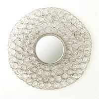 Miroir bouclé