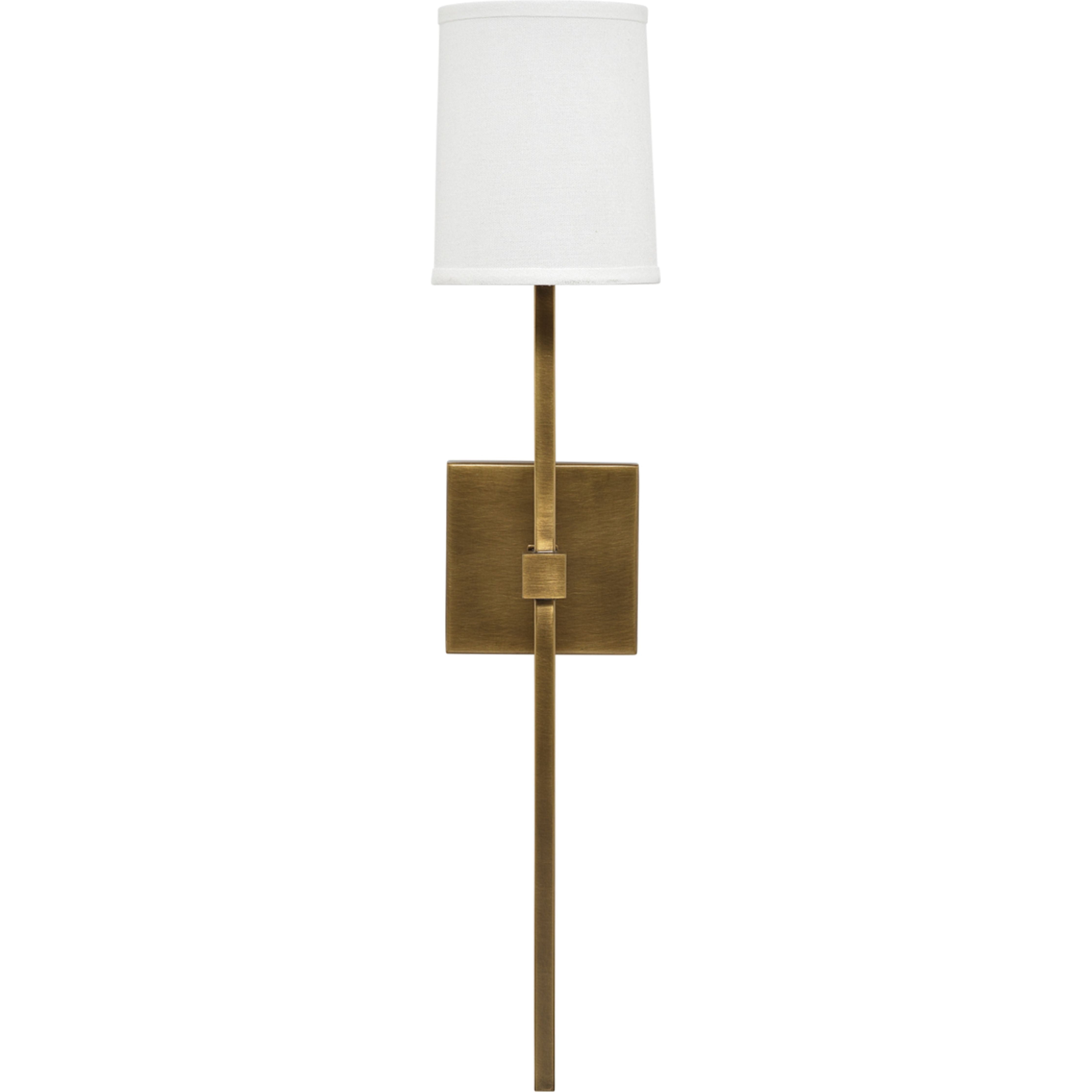 Jamie Young Company - 4MINE-SCAB - Minerva Wall Sconce -  - Antique Brass, White 