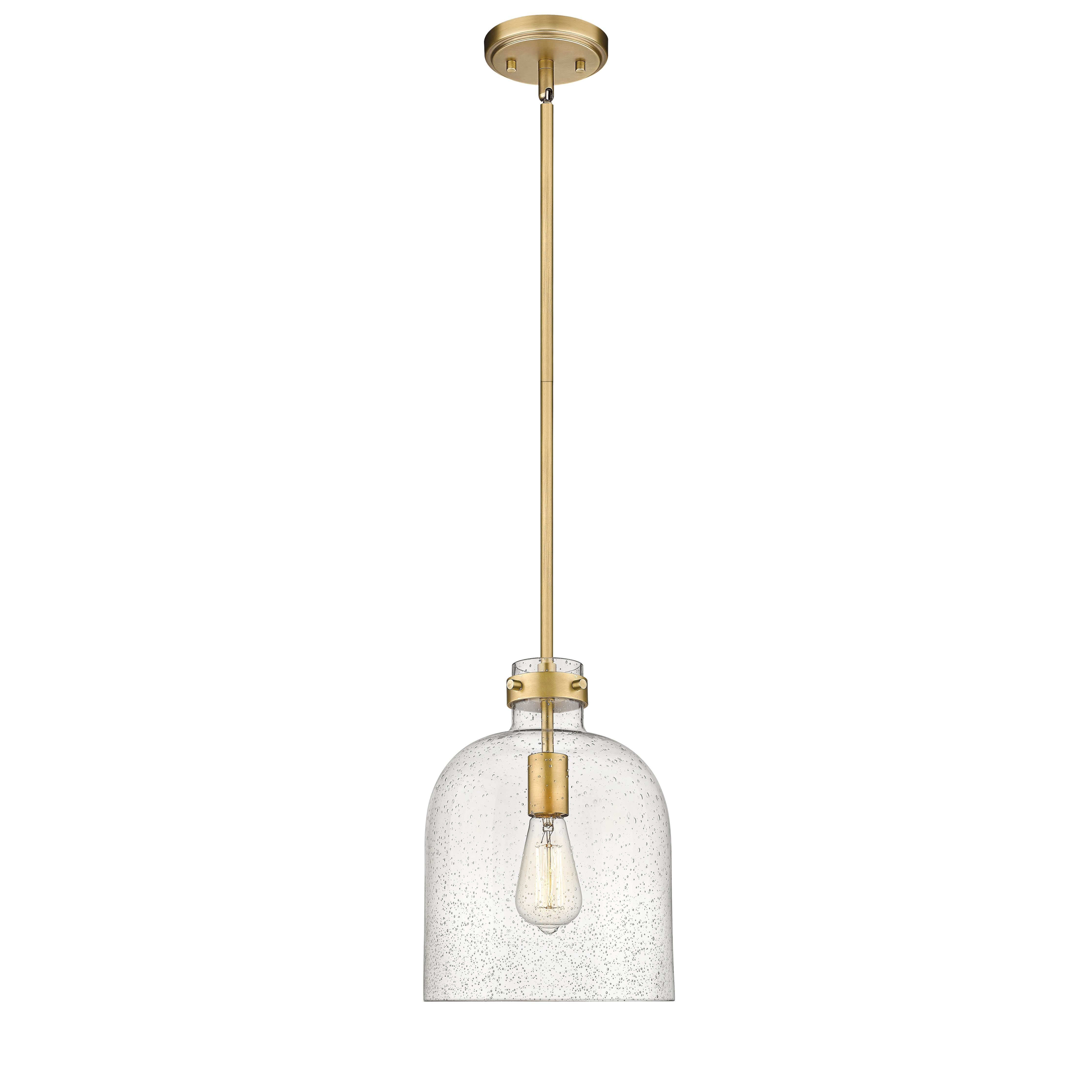 Z-Lite 817-9RB Pearson Suspension vue alternative en laiton frotté