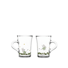 Holmegaard 4800630 Christmas Hot Drinks Glass 2026 (Set of 2) in Multi
