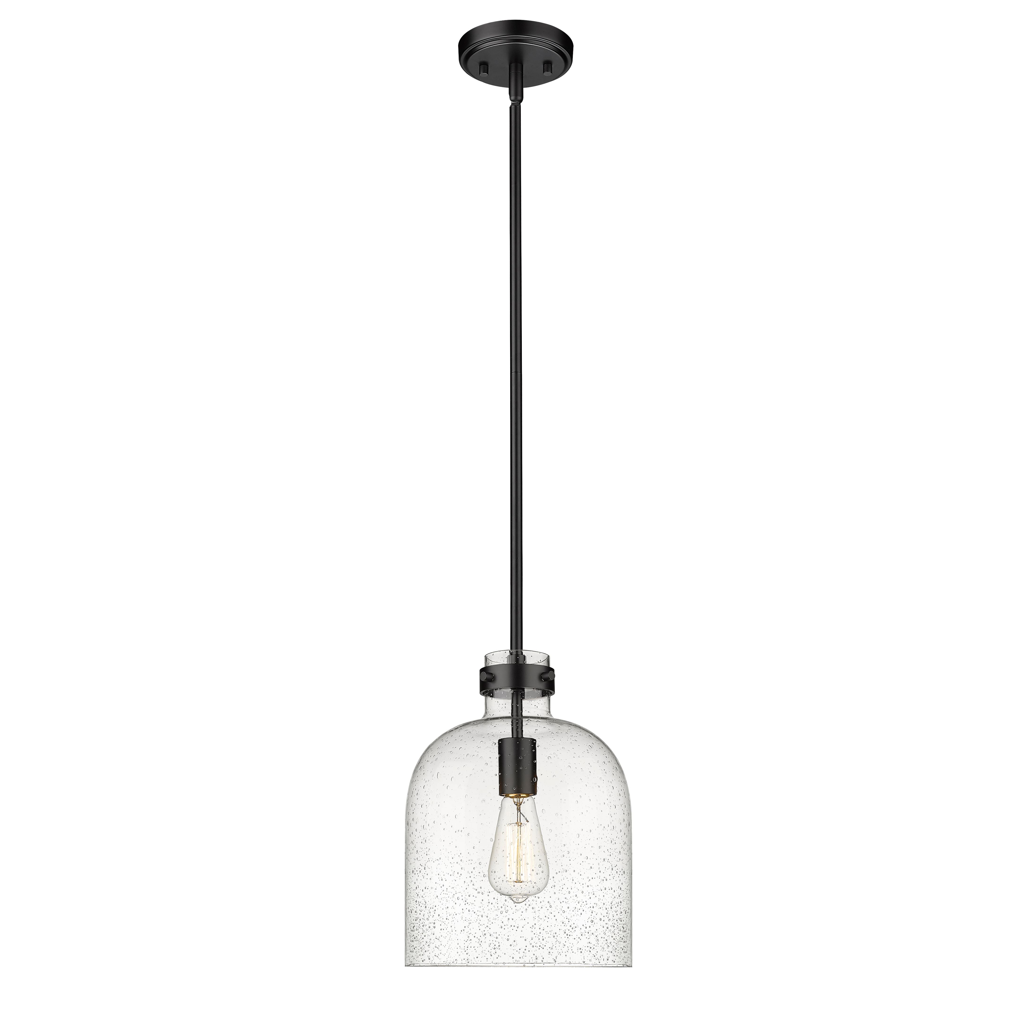 Z-Lite 817-9MB Pearson Suspension vue alternative en noir mat