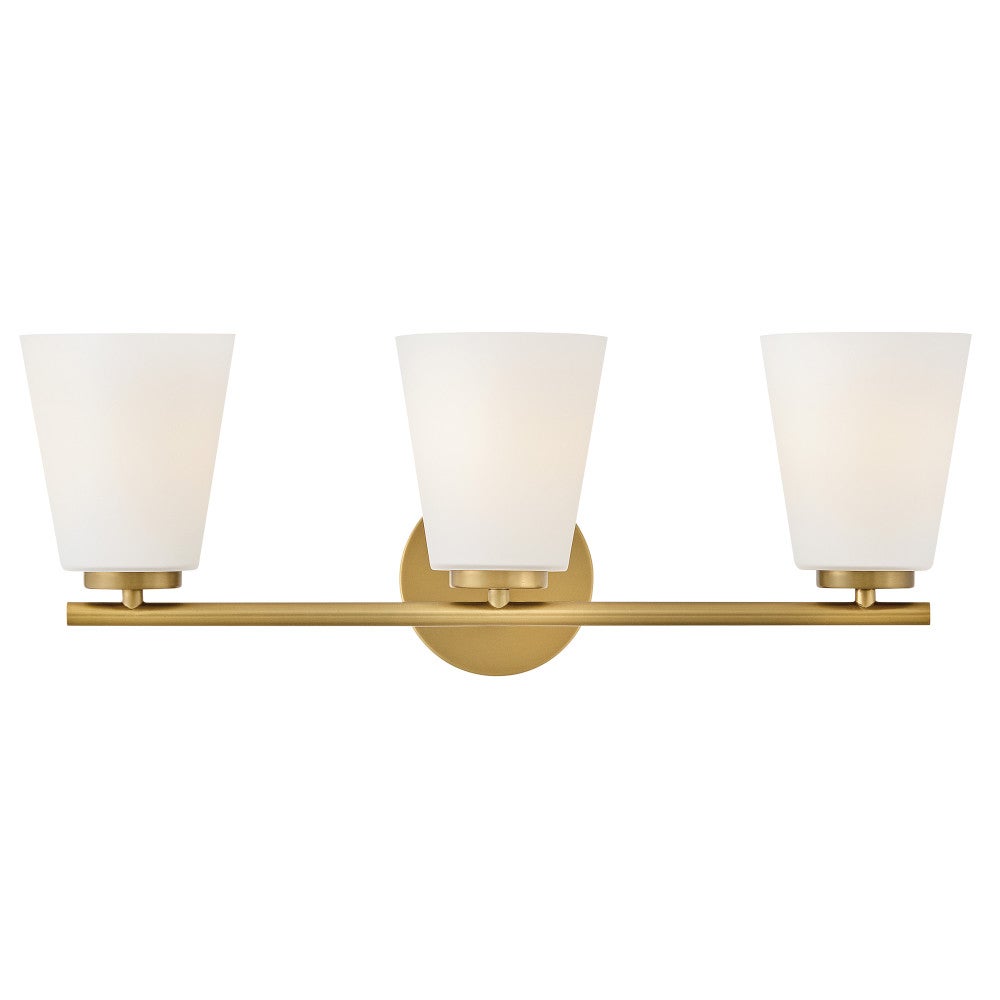 Meuble-lavabo Lark 85423LCB Bri en laiton laqué