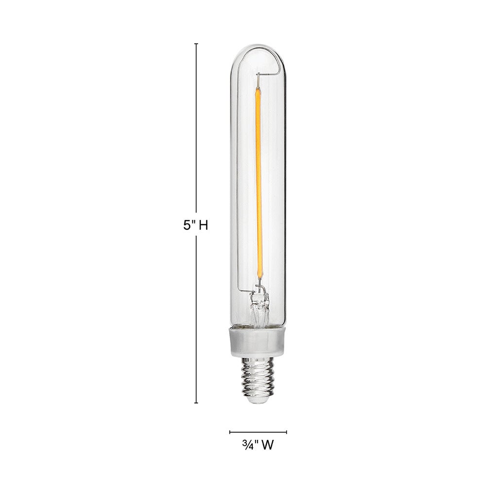 Ampoule LED Hinkley Lighting E12T62245CL-24 LumiGlo E12T62245CL dans Accessoires