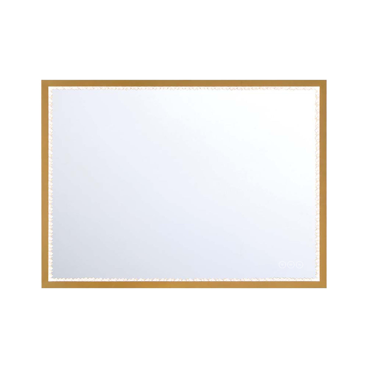 Eurofase 48095-020 Cerissa LED Rectangular Mirror in Gold