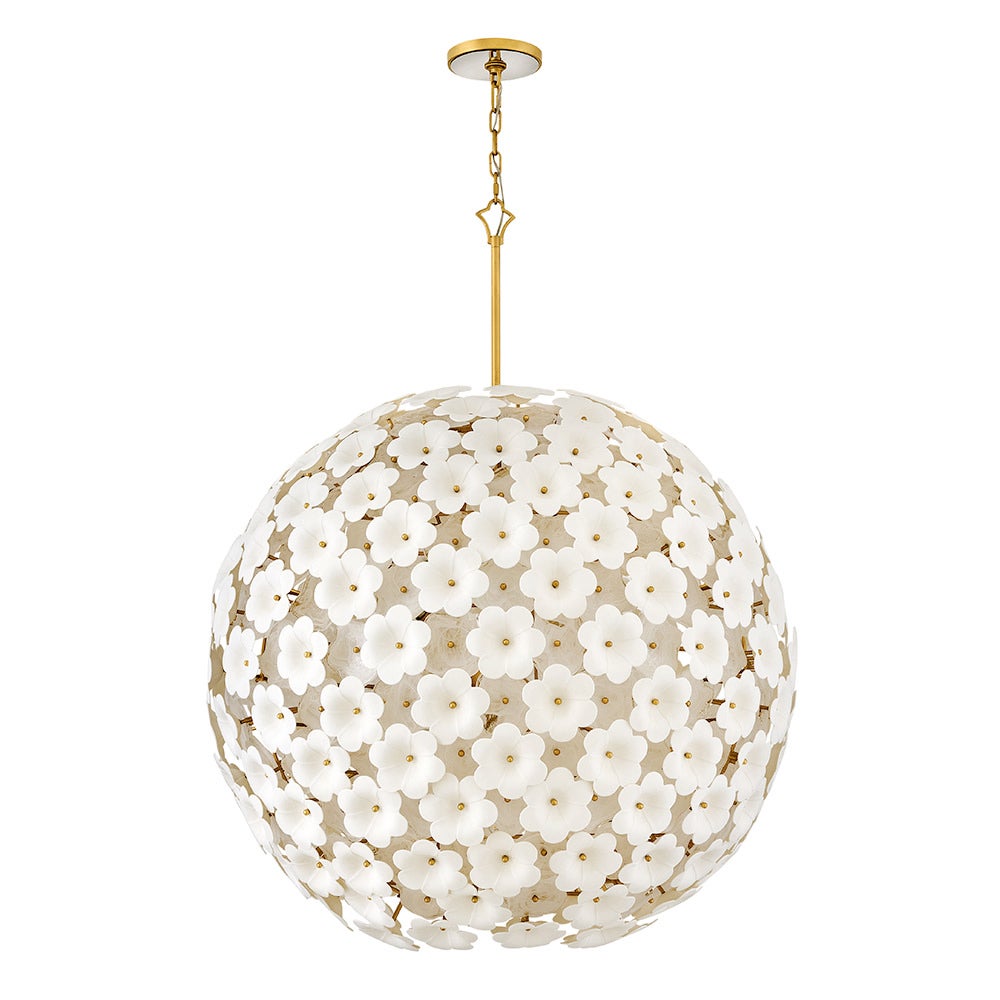 Fredrick Ramond FR41967DG Marianne Globe Pendant in Deluxe Gold