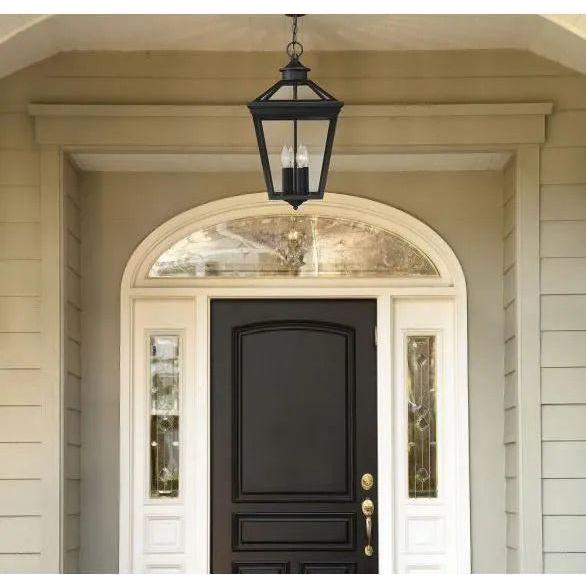 Savoy House - 5-145-BK - Four Light Outdoor Hanging Lantern - Ellijay - Black