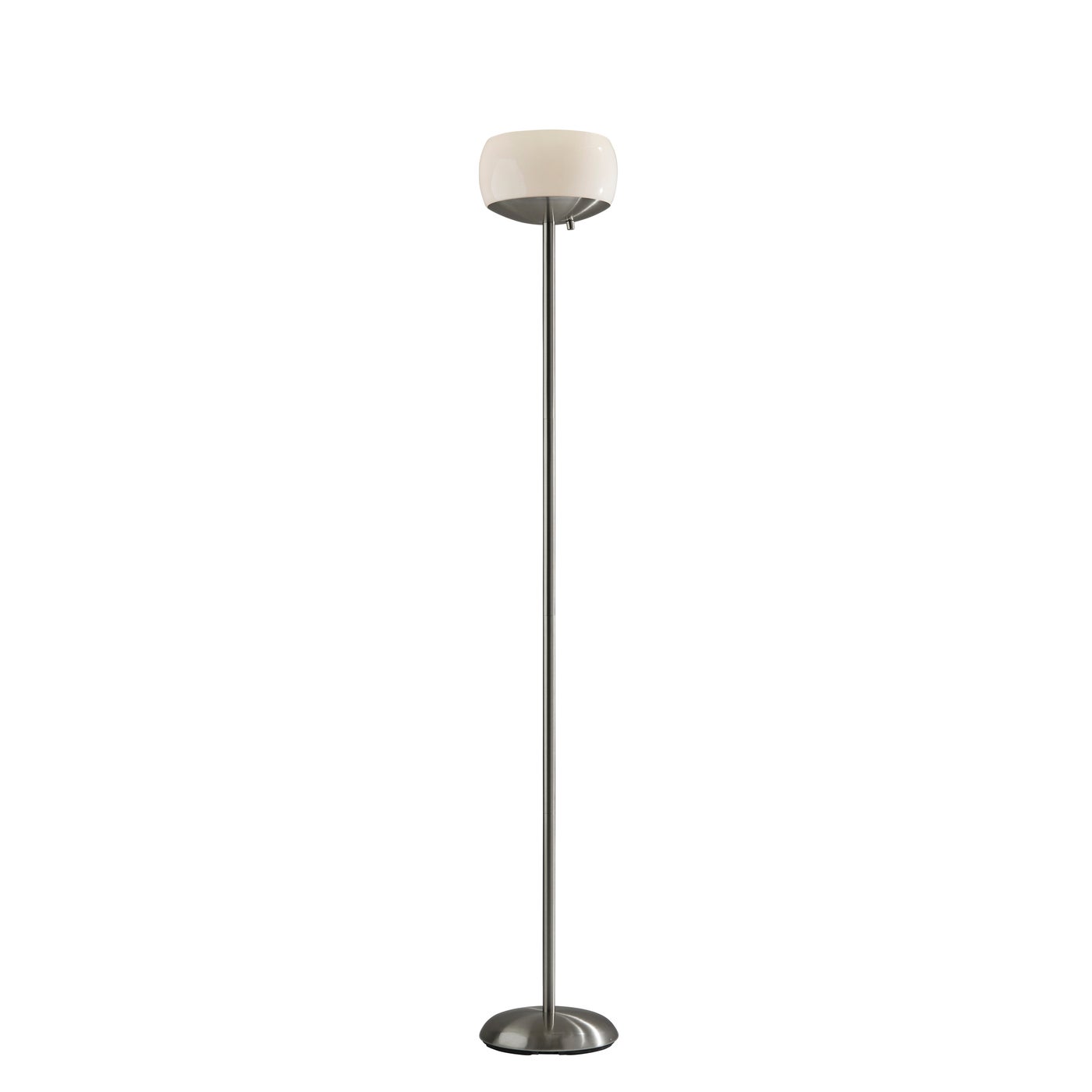 Adesso Home - 5003-22 - Two Light Torchiere - Jessica - Brushed Steel
