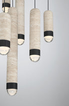 Eurofase 50131-013 Cambre LED Multi-Light Pendant in Matte Black