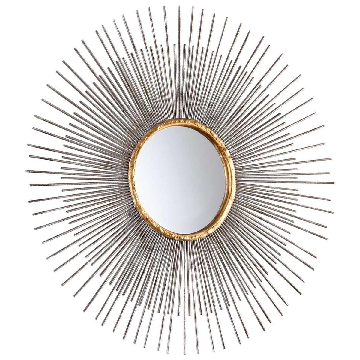 Cyan Canada - 05537 - Mirror - Pixley - Antiqued Silver Leaf