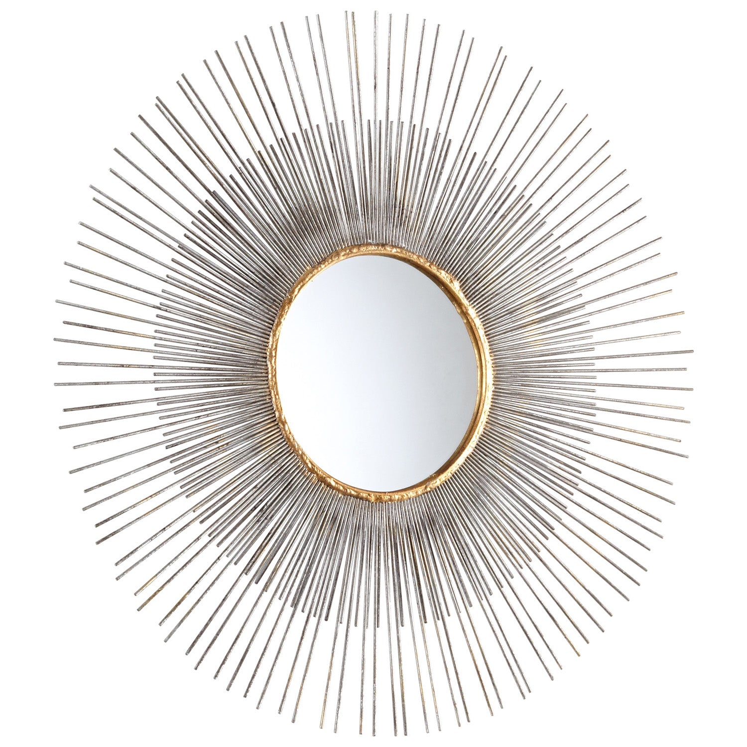 Cyan Canada - 05538 - Mirror - Pixley - Antiqued Silver Leaf