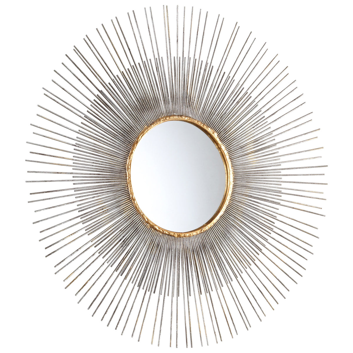 Cyan Canada - 05538 - Mirror - Pixley - Antiqued Silver Leaf