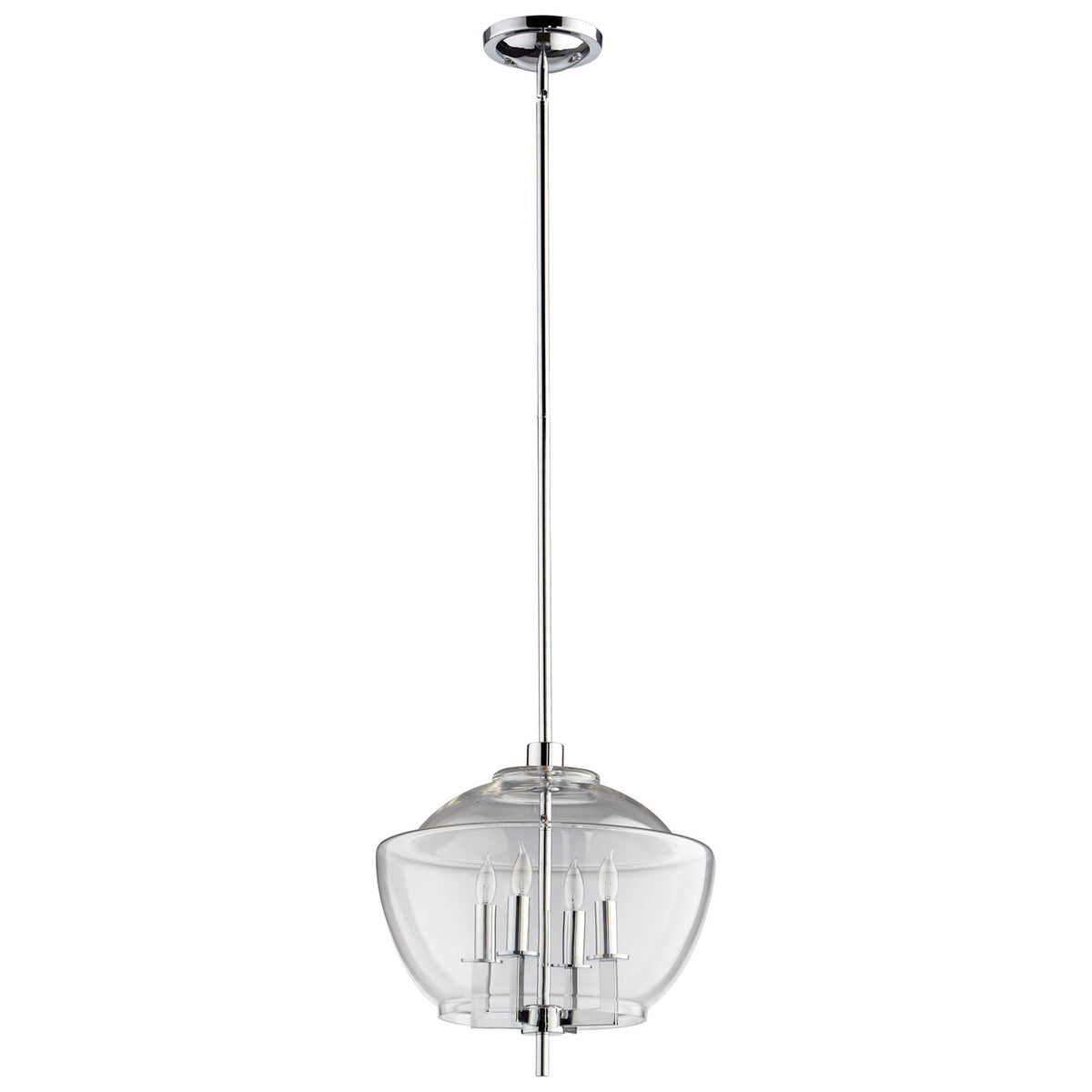Cyan Canada - 05721 - Four Light Pendant - Empoli - Chrome