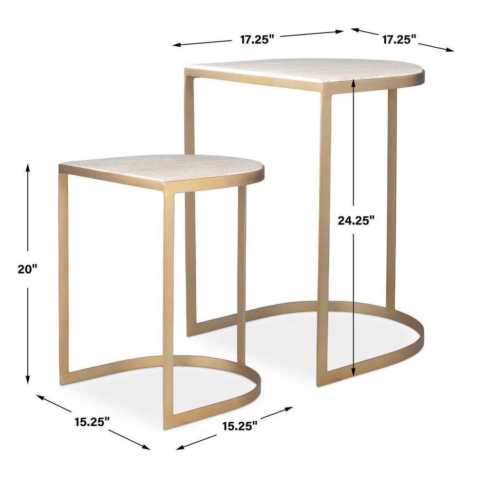 Lindon Nesting Tables Set/2