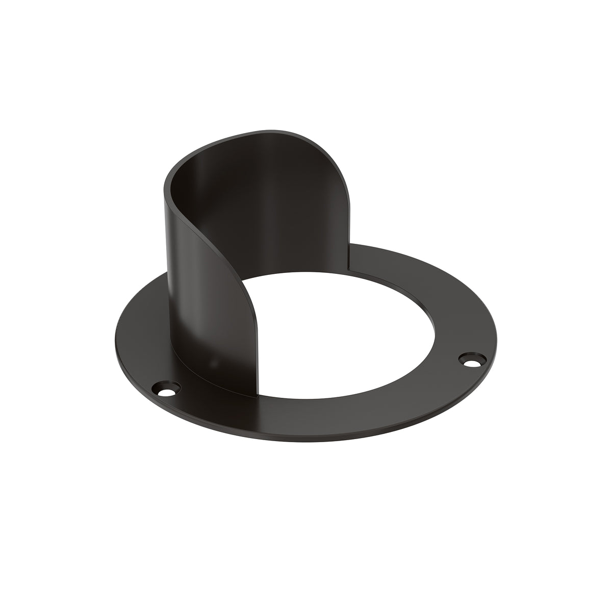 W.A.C. Canada - 5030-SHR-BBR - Landscape 3" In-Ground Shroud - 5030 - Bronze on Brass