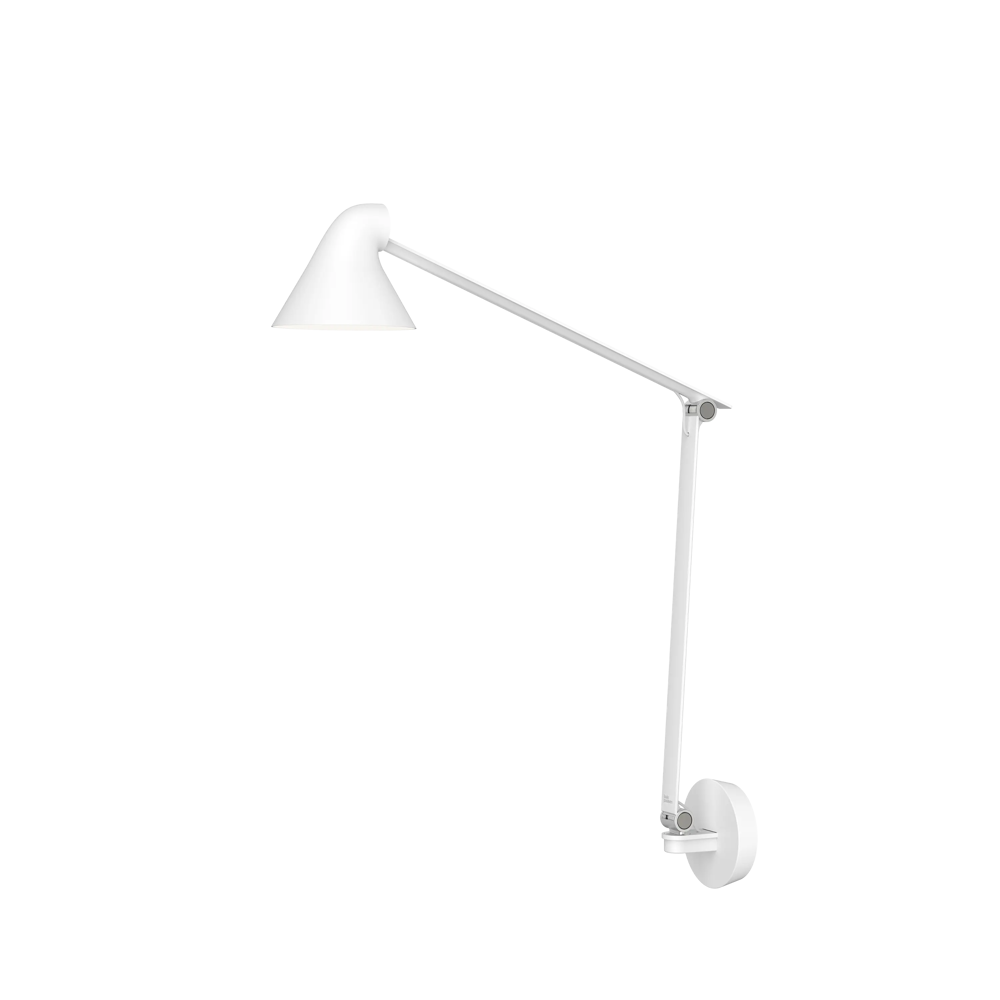 NJP Wall Lamp - Long Arm - Wall Box - No Cord