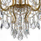 Crystorama - 4455-GA-CL-MWP - Six Light Chandelier - Filmore - Antique Gold
