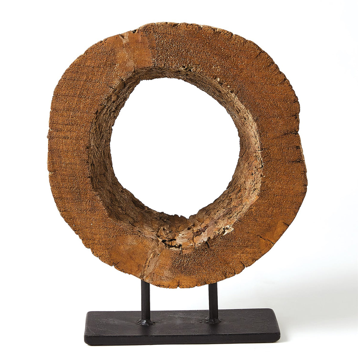 Wood Half Ukhli Wheel on Stand