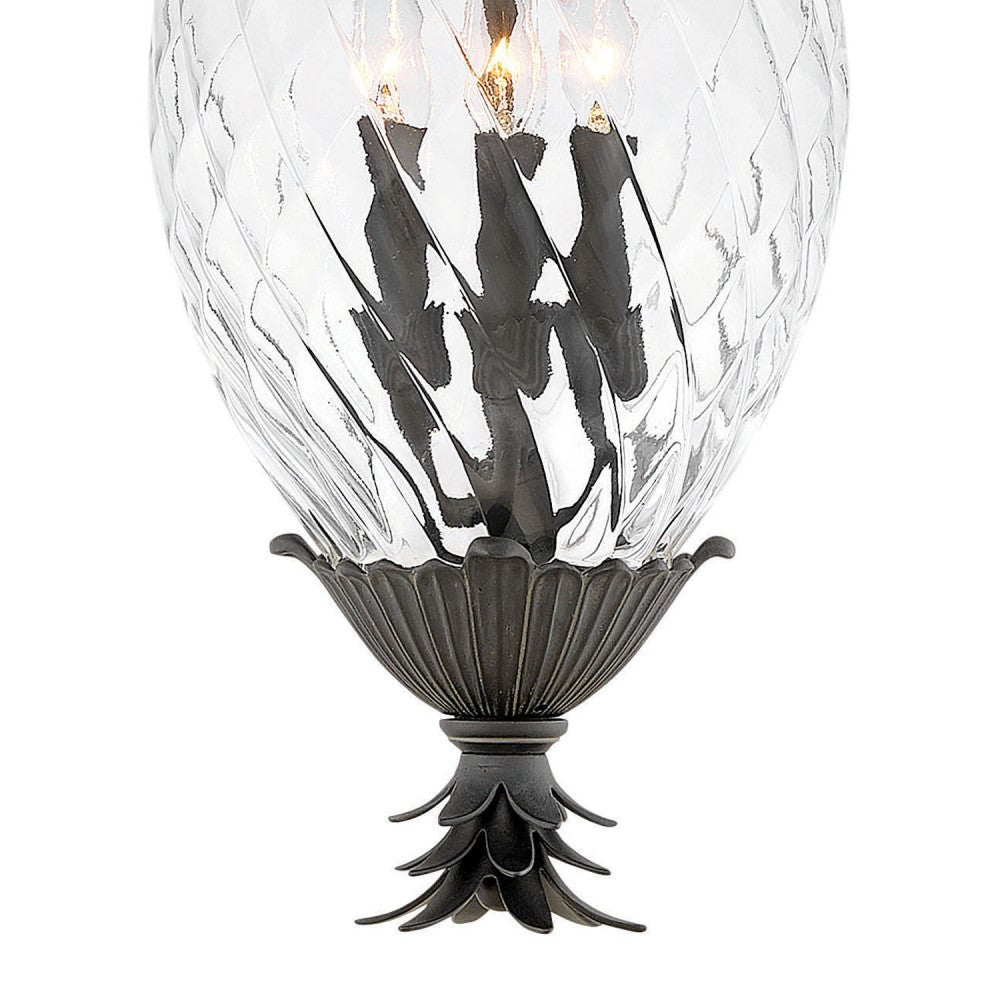Hinkley Lighting 2122MB Plantation Hanging Lantern in Museum Black