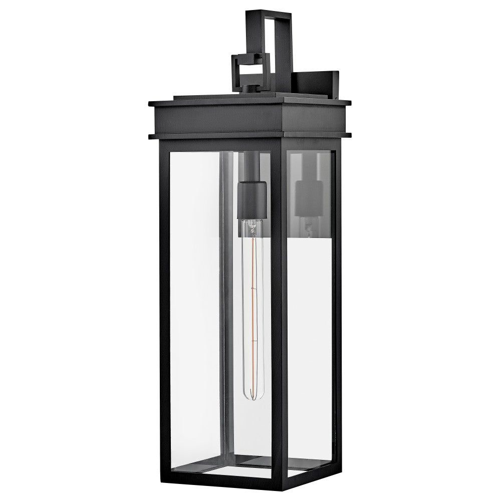 Lanterne murale Cole Lark 82065BK, noire