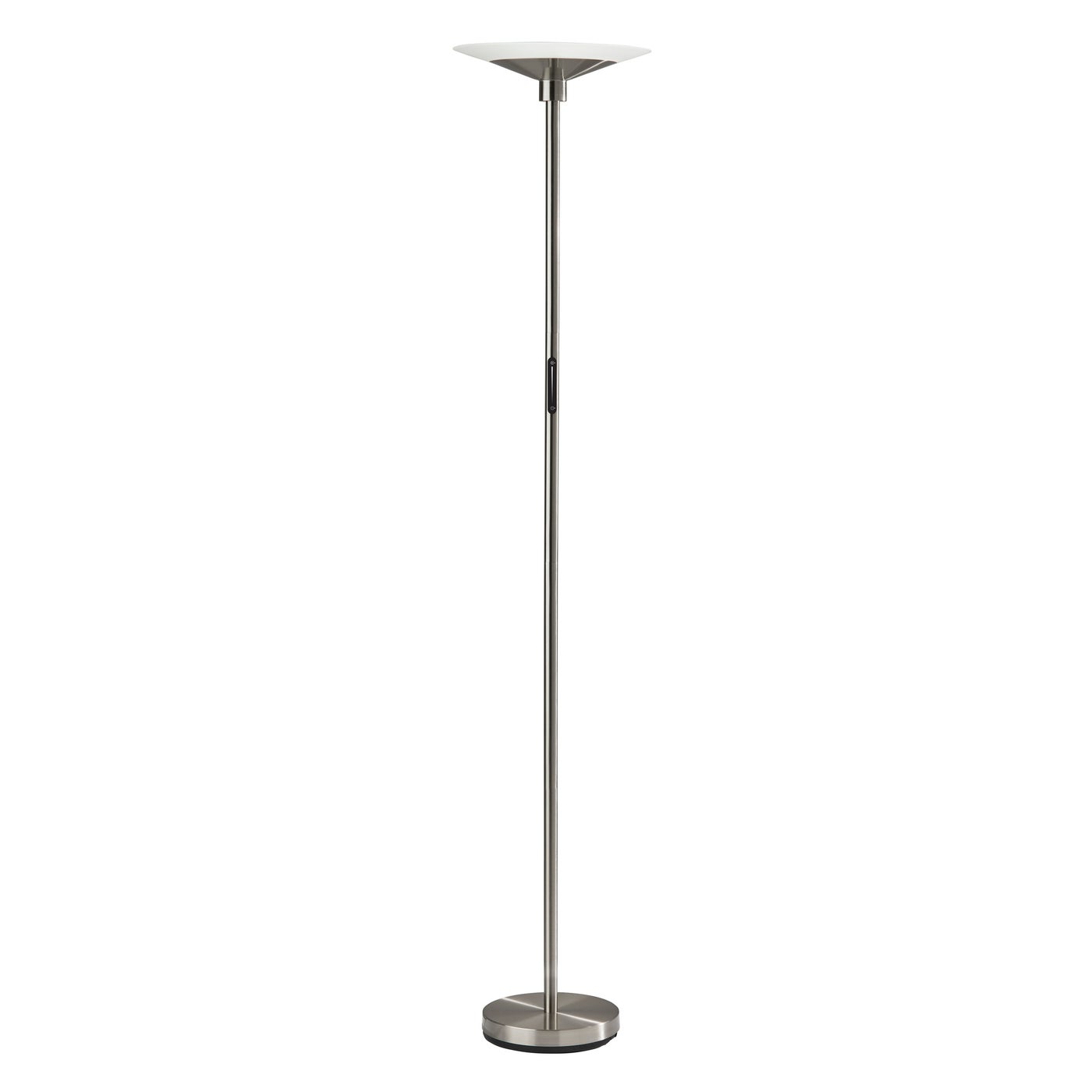 Adesso Home - 5121-22 - LED Torchiere - Solar - Brushed Steel