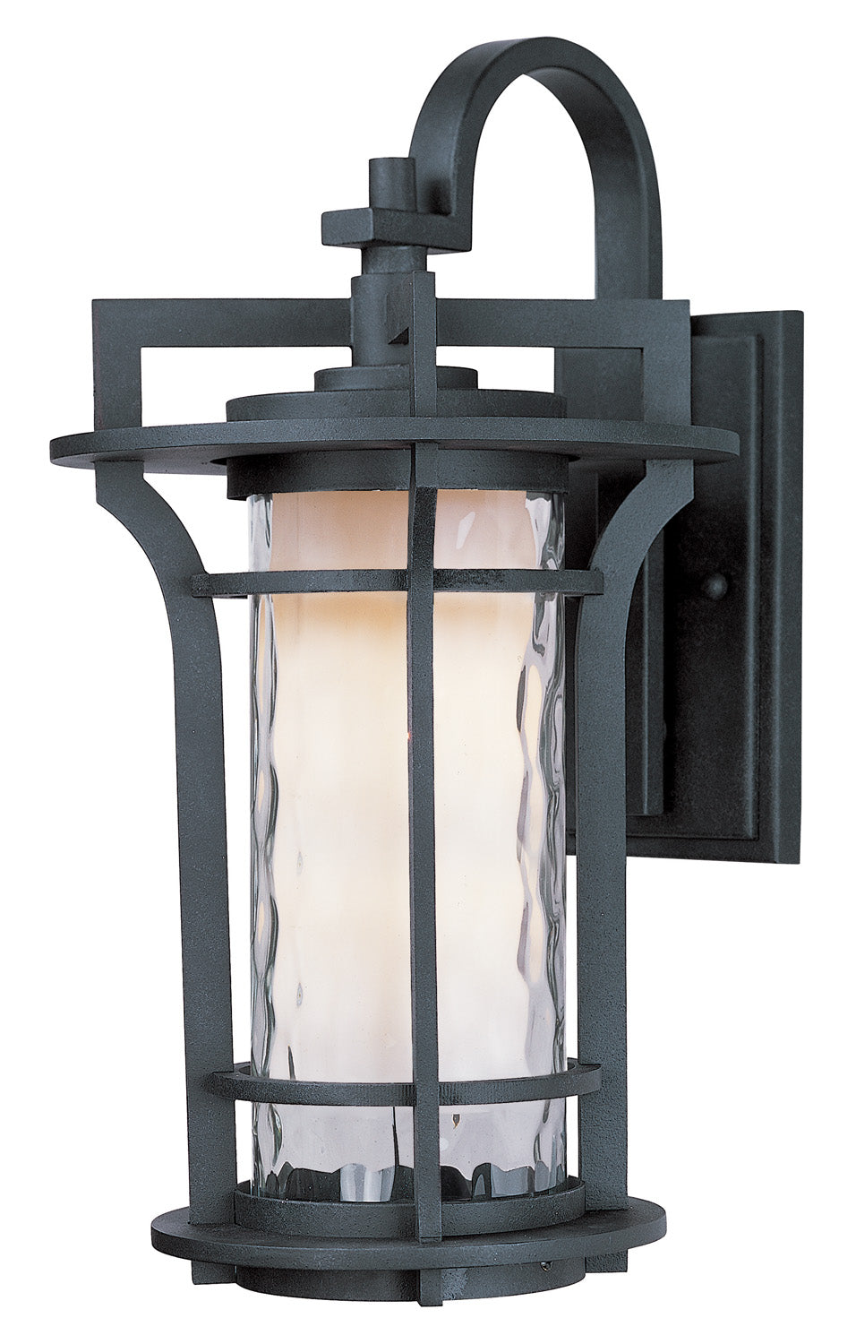 Maxim Lighting 30485WGBO Oakville Outdoor Wall Lantern in Black Oxide