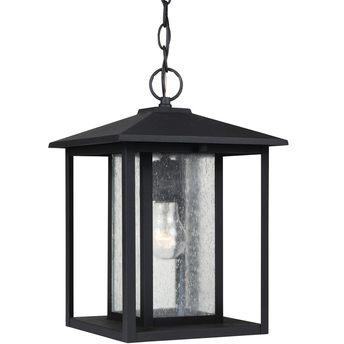 Generation Lighting Canada - 62027-12 - One Light Outdoor Pendant - Hunnington - Black