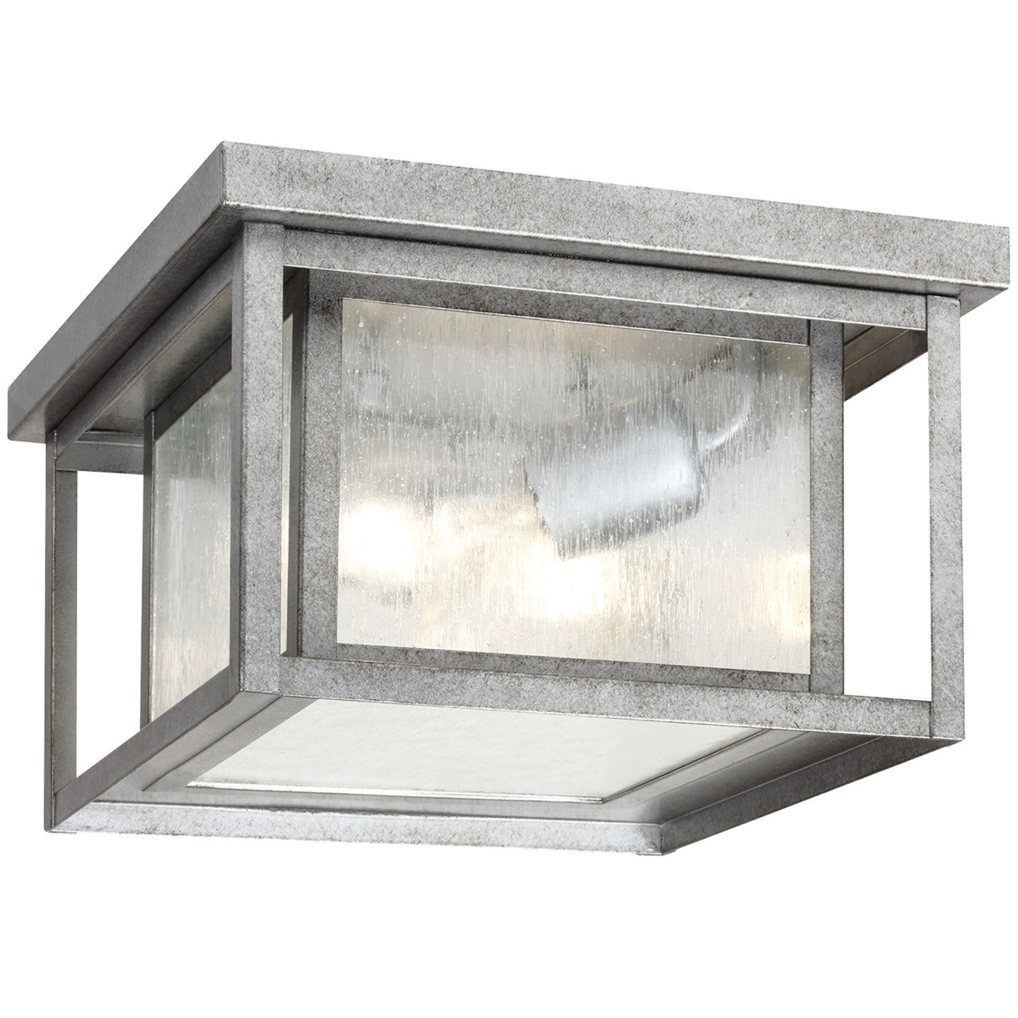 Generation Lighting Canada - 78027-12 - Two Light Outdoor Flush Mount - Hunnington - Black