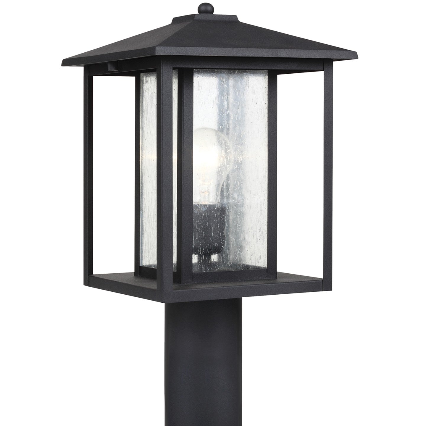 Generation Lighting Canada - 82027-12 - One Light Outdoor Post Lantern - Hunnington - Black